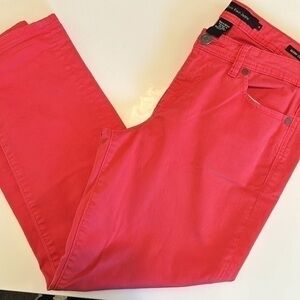 Calvin Klein Jeans, Skinny Crop, size 10, pink